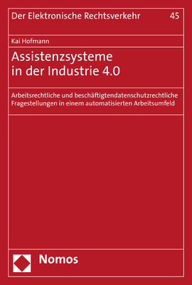 Assistenzsysteme in der Industrie 4.0 - Kai Hofmann