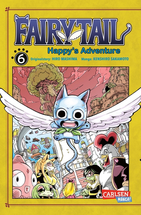 Fairy Tail – Happy's Adventure 6 - Kenshiro Sakamoto, Hiro Mashima