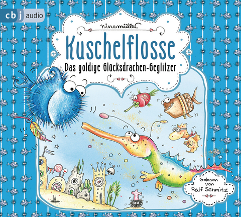 Kuschelflosse - Das goldige Glücksdrachen-Geglitzer - Nina Müller