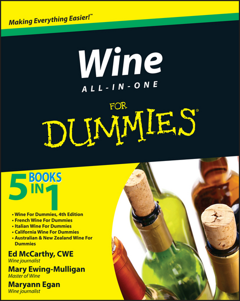 Wine All-in-One For Dummies - Ed McCarthy, Mary Ewing-Mulligan, Maryann Egan