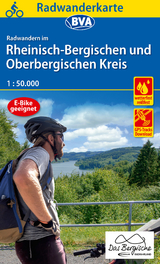 Radwanderkarte BVA Radwandern im Rheinisch-Bergischen und Oberbergischen Kreis 1:50.000, reiß- und wetterfest, GPS-Tracks Download - 