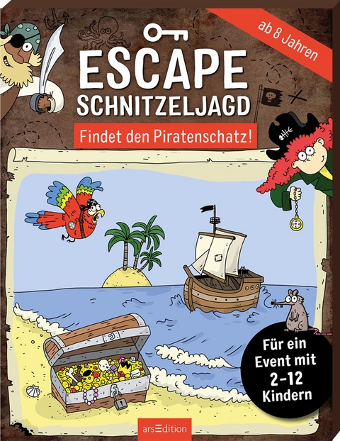 Escape-Schnitzeljagd - Findet den Piratenschatz! - Hannah Lang