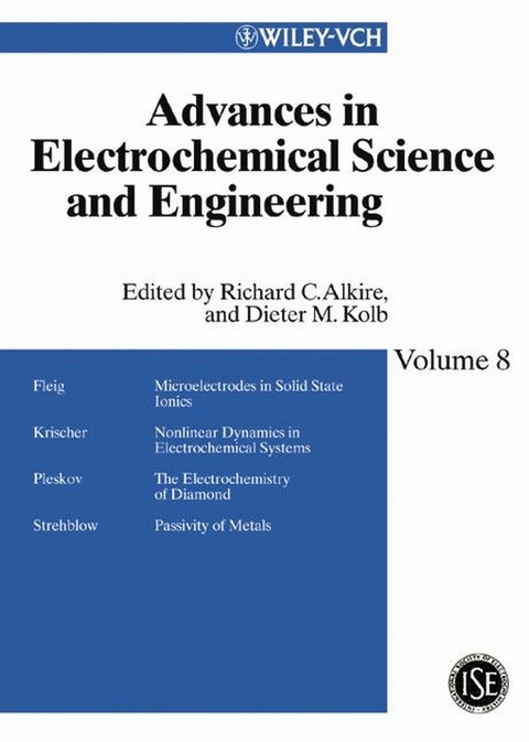 Advances in Electrochemical Science and Engineering