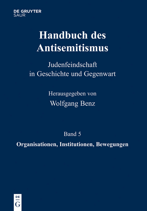 Organisationen, Institutionen, Bewegungen - 