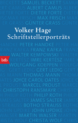 Schriftstellerporträts - Volker Hage