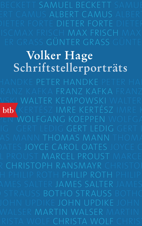 Schriftstellerporträts - Volker Hage