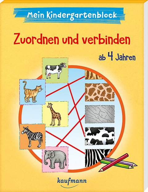 Mein Kindergartenblock - Zuordnen und verbinden - Katia Simon