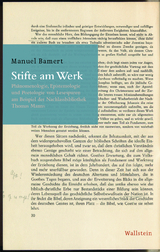 Stifte am Werk - Manuel Bamert