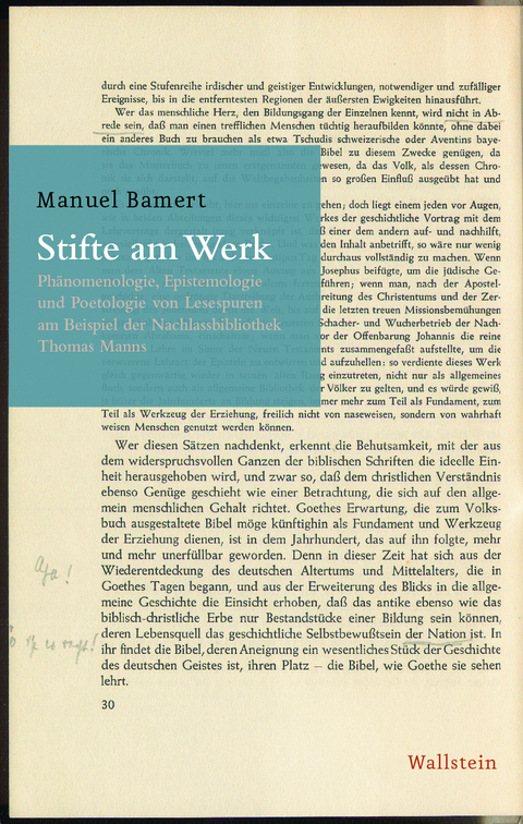 Stifte am Werk - Manuel Bamert