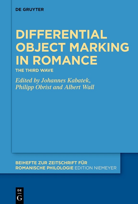 Differential Object Marking in Romance - 