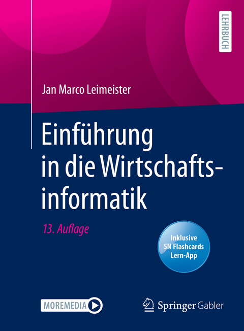 Einführung in die Wirtschaftsinformatik - Jan Marco Leimeister