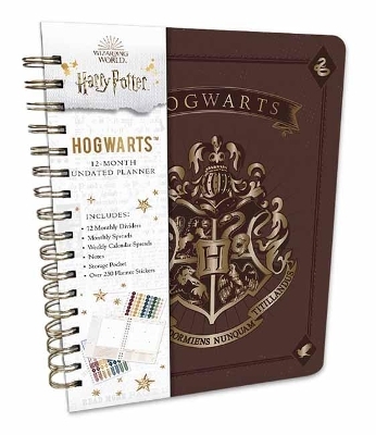 Harry Potter: 12-Month Undated Planner -  Insight Editions