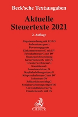 Aktuelle Steuertexte 2021