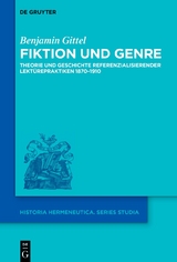 Fiktion und Genre - Benjamin Gittel