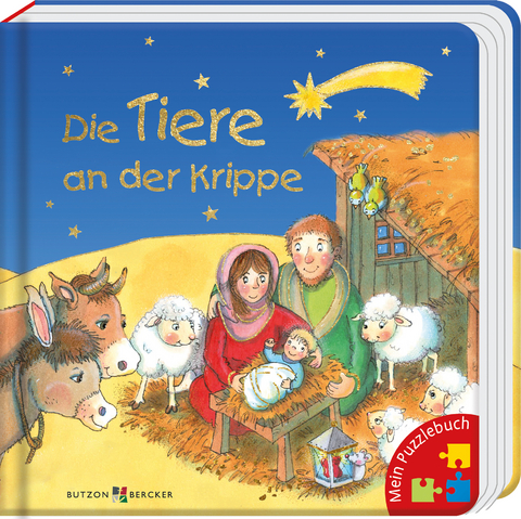 Die Tiere an der Krippe - Anna Peters