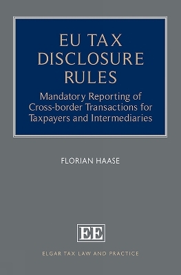 EU Tax Disclosure Rules - Florian Haase