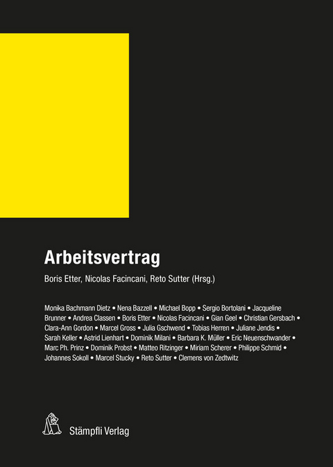 Arbeitsvertrag - 