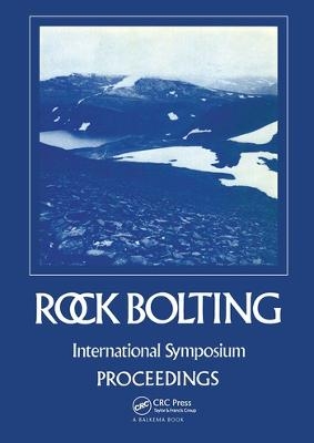 Rock bolting: Theory and application in mining and underground construction - 