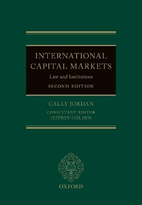 International Capital Markets - Cally Jordan