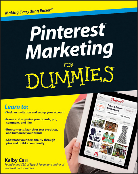 Pinterest Marketing For Dummies - Kelby Carr