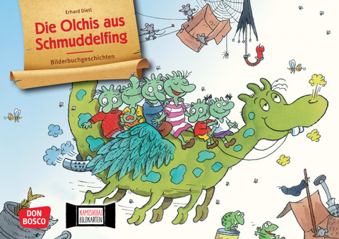 Die Olchis aus Schmuddelfing. Kamishibai Bildkartenset - Erhard Dietl