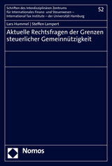 Aktuelle Rechtsfragen der Grenzen steuerlicher Gemeinnützigkeit - Lars Hummel, Steffen Lampert