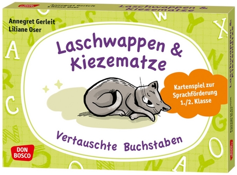 Laschwappen und Kiezematze. Vertauschte Buchstaben - Annegret Gerleit