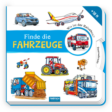 Trötsch Pappbilderbuch Finde die Fahrzeuge - 