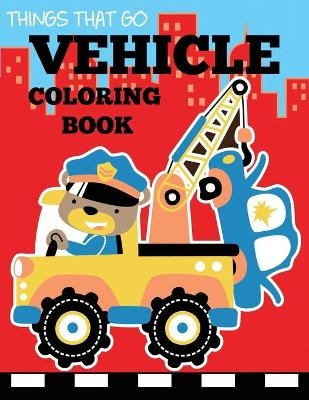 Vehicle Coloring Book -  DP Kids