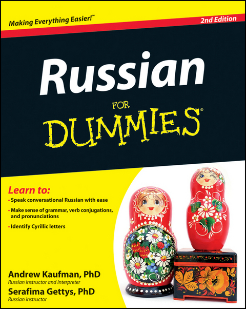 Russian For Dummies - Andrew D. Kaufman, Serafima Gettys