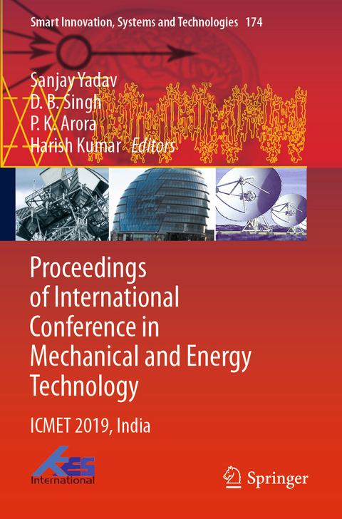 Proceedings of International Conference in Mechanical and Energy Technology - 