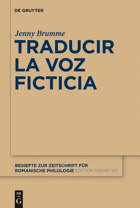 Traducir la voz ficticia - Jenny Brumme