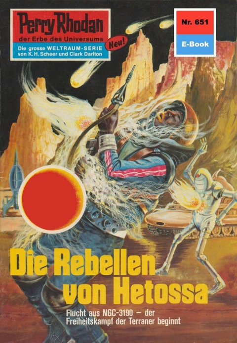 Perry Rhodan 651: Die Rebellen von Hetossa - Ernst Vlcek