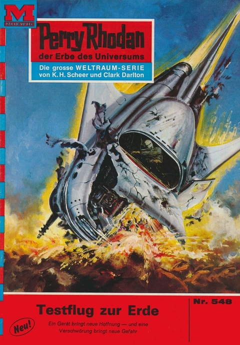 Perry Rhodan 548: Testflug zur Erde - H.G. Francis