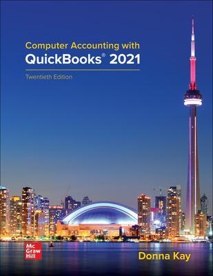 Computer Accounting with QuickBooks 2021 - Donna Kay