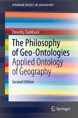 The Philosophy of Geo-Ontologies - Tambassi, Timothy