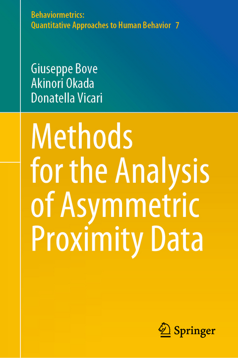 Methods for the Analysis of Asymmetric Proximity Data - Giuseppe Bove, Akinori Okada, Donatella Vicari