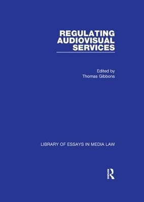 Regulating Audiovisual Services - 