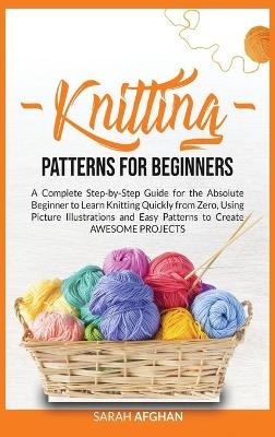 Knitting Patterns for Beginners - Sarah Afghan