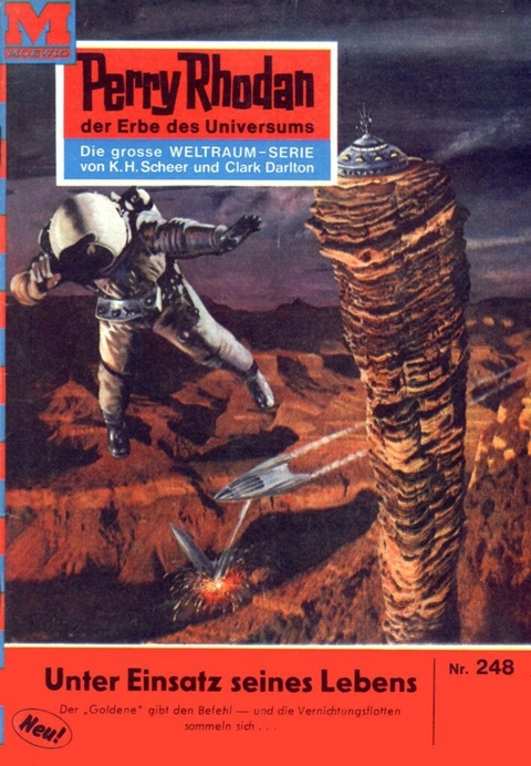 Perry Rhodan 248: Unter Einsatz seines Lebens... - Clark Darlton