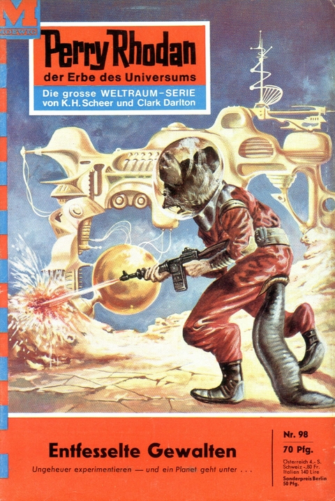 Perry Rhodan 98: Entfesselte Gewalten - Kurt Brand