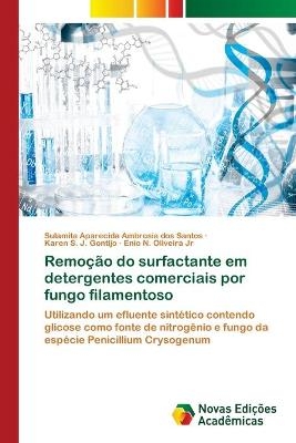 Remoção do surfactante em detergentes comerciais por fungo filamentoso - Sulamita Aparecida Ambrosia dos Santos, Karen S J Gontijo, Enio N Oliveira  Jr