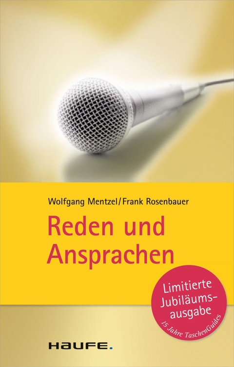 Reden und Ansprachen -  Wolfgang Mentzel,  Frank Rosenbauer