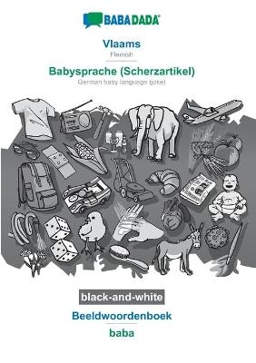 BABADADA black-and-white, Vlaams - Babysprache (Scherzartikel), Beeldwoordenboek - baba -  Babadada GmbH