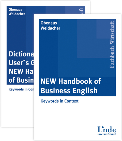 Package 'NEW Handbook of Business English' und 'Dictionary and User´s Guide to the NEW Handbook of Business English' -  Wolfgang Obenaus,  Josef Weidacher