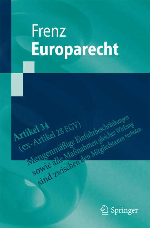 Europarecht -  Walter Frenz