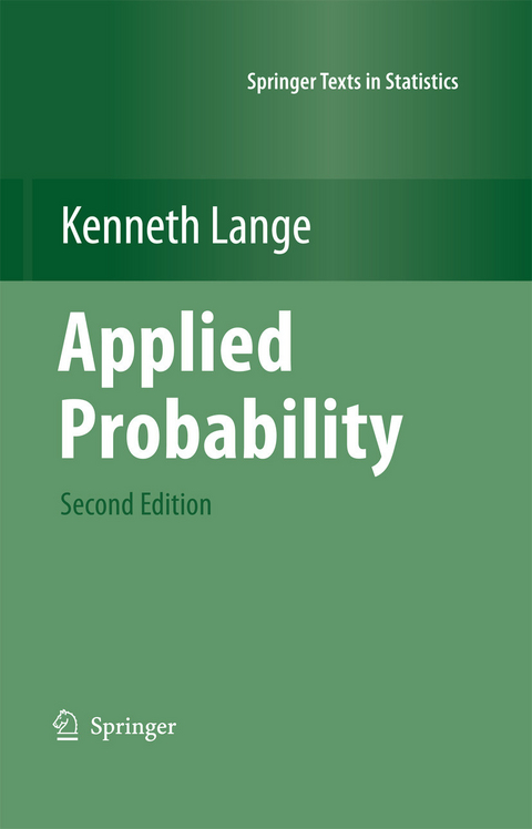 Applied Probability -  Kenneth Lange