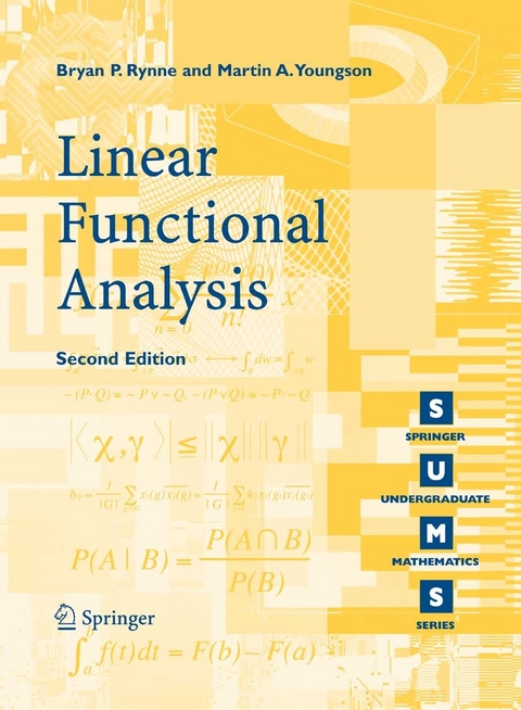 Linear Functional Analysis -  Bryan Rynne,  M.A. Youngson