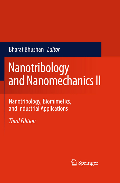 Nanotribology and Nanomechanics II - 