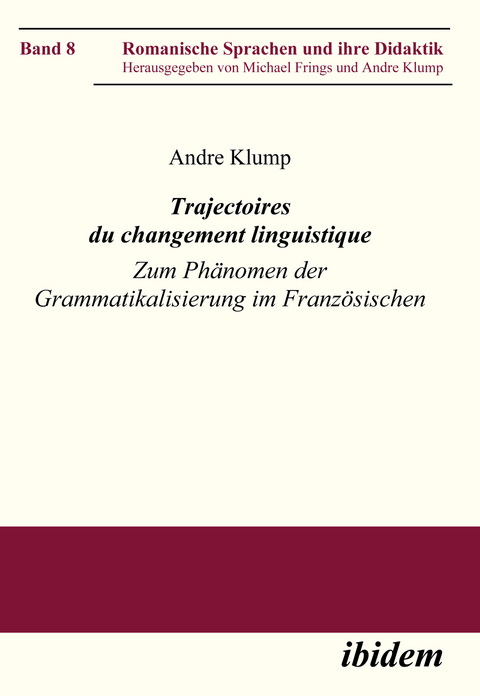 Trajectoires du changement linguistique - Andre Klump